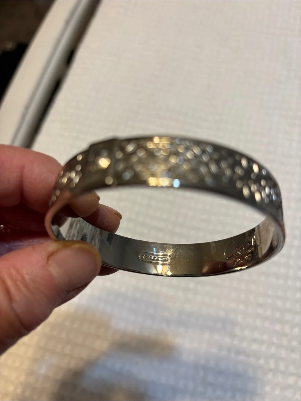 Coach silver toned braclet. - Women Accessories